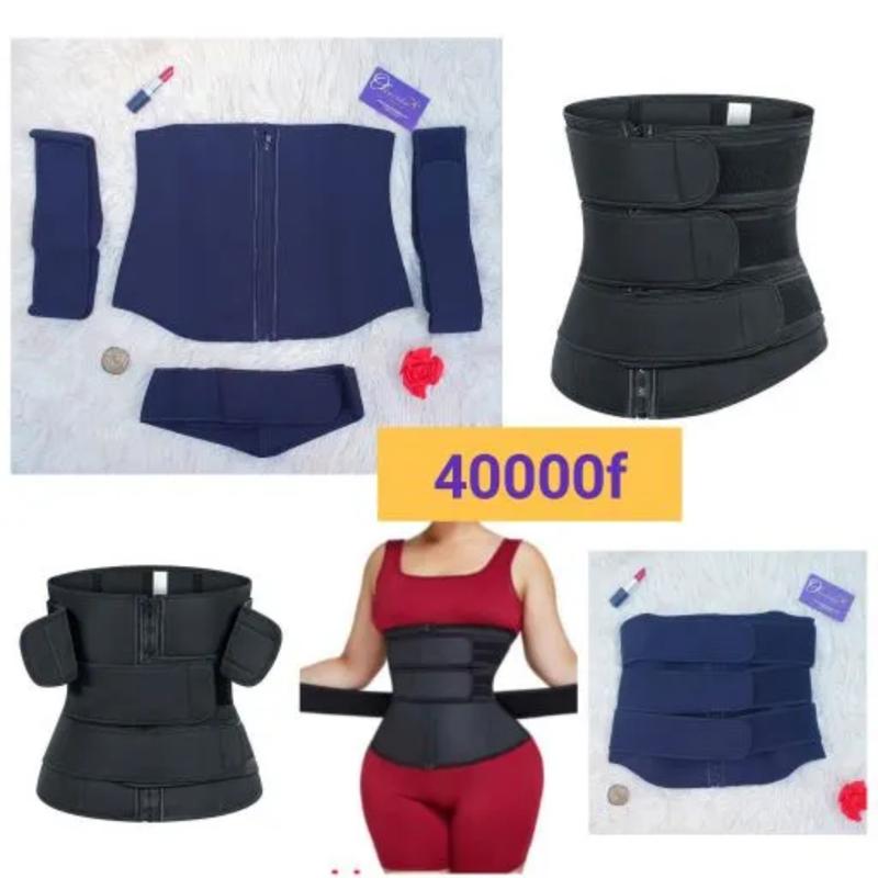 Ceinture Gainante Dégraissante à 3 Bandes Détachables